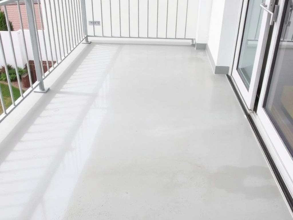 Balkon Zürich-Seefeld nach der Hochdruckreinigung