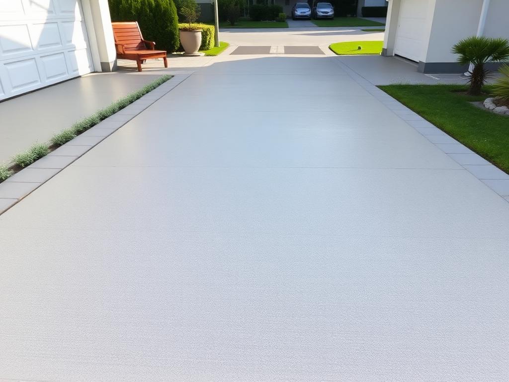 Einfahrt Wallisellen nach der Hochdruckreinigung